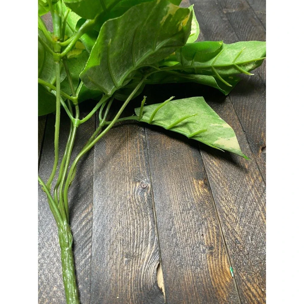 Artificial Pothos Plant Stem Faux Greenery Home Decor